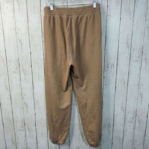 Women's American Eagle Tan Fleece Jogger Sweatpants Casual Lounge Size M - Picture 3 of 5